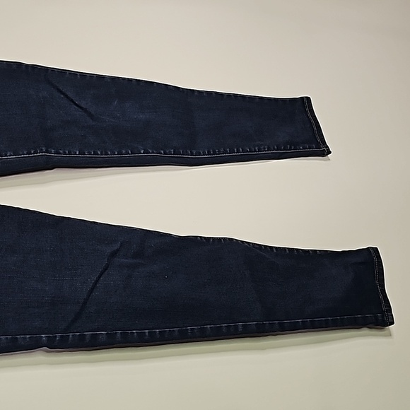American Eagle super stretch dark wash size 8 jeggings - Picture 3 of 8